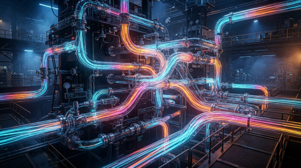 Industrial equipment technical animation for product communication
