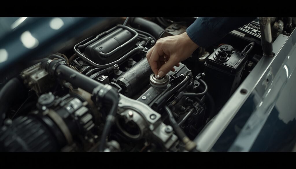 3D animation of a vehicle showing internal mechanical and hydraulic systems by Tridum Vista 360